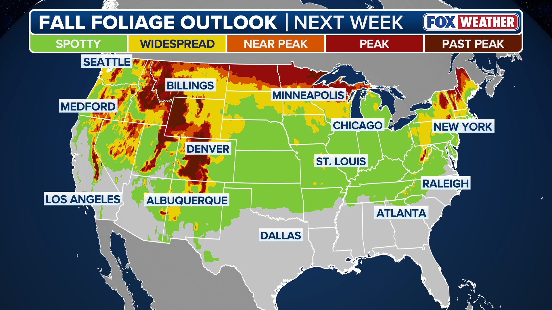 Fall Foliage Tracker Discover Maps And See The Most Brilliant Colors Fall Foliage Forecast CONUS 